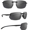 2 Pairs of Epoch Eyewear Epoch 8 Glasses with Flash Mirror, Brown Lenses - 2 of 2