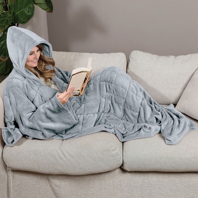 Ella Jayne Weighted Snuggle - Grey : Target