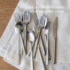 over&back 20pc Modern Flatware Set Matte - 4 of 4