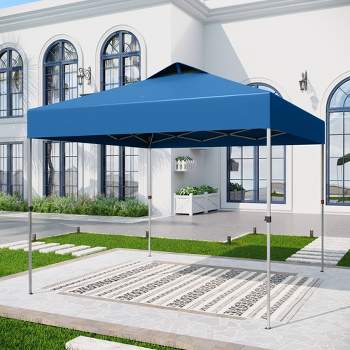 Outdoor Patio Pop-Up Canopy Tent with Wheeled Bag - Captiva Designs