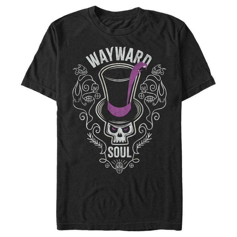 Men's The Princess and the Frog Wayward Soul Dr. Facilier Skeleton T-Shirt, 1 of 4