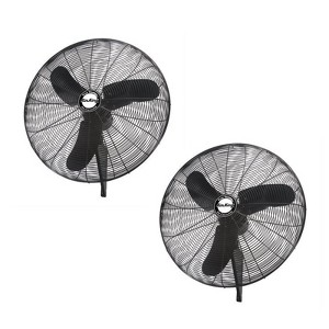 Air King Industrial Grade 3 Speed 30 Inch Oscillating Wall Mount Fan (2 Pack) - 1 of 4