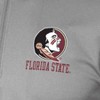NCAA Florida State Seminoles Men's Gray 1/4 Zip Sweatshirt - 3 of 3