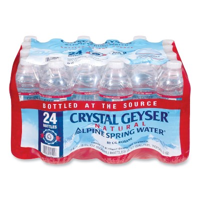 Crystal Geyser, Water Spring, 16.9 Fl Oz (Pack of 24) Spring 16.9 Fl Oz (Pack of 24)