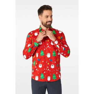 OppoSuits Festive Christmas Shirts For Men - 1 of 4