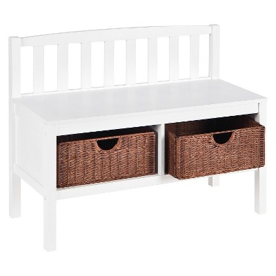 target rattan bench