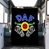 DAF Logo Digital Print RV Interior Decorative Throw Blanket, Car Flannel Polyester Soft and Cozy Vehicle Blanket, Christmas Gift. - 2 of 4