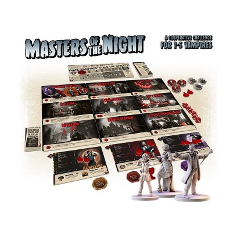 Masters of the Night Board Game, 2 of 3