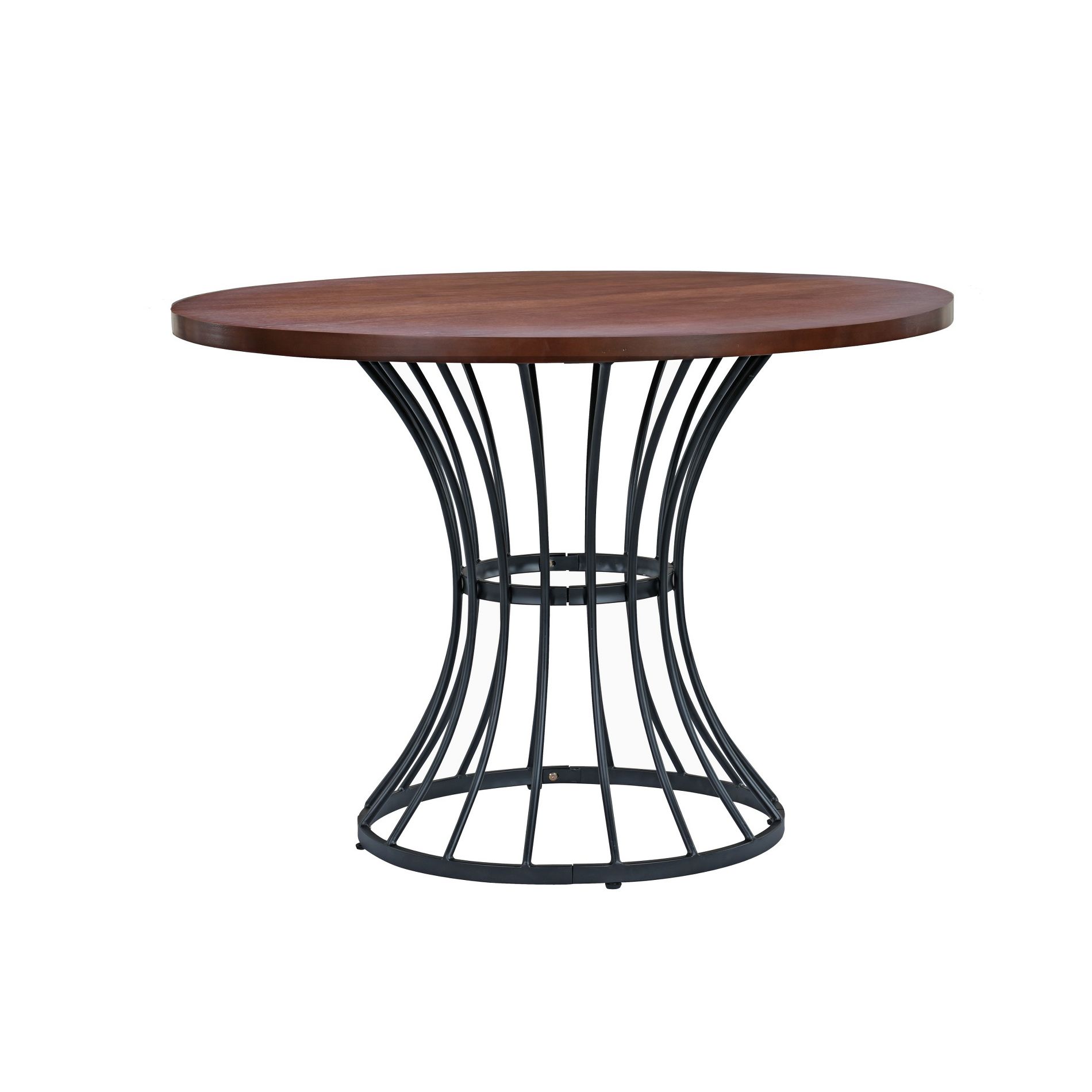 TopComfy Patio Dining Tables Walnut Finish Upholstered Dining Chairs Set of 2 Chairs Solid Hardwood Frame for Dining Room, Brown, 36.2"*21.6"*12.4"