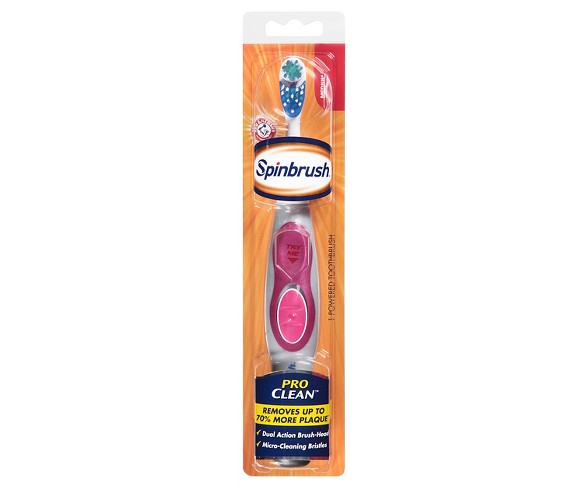 Arm & Hammer Spinbrush Pro Series Medium Battery Toothbrush