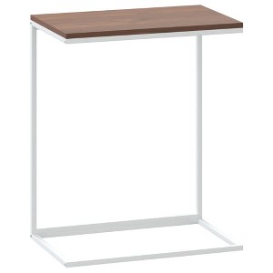 vidaXL Side Table Black Engineered wood, iron Medium Durable - 1 of 4