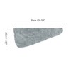 Unique Bargains Water-absorbent Solid Hair Towel 1 Pc - 2 of 3