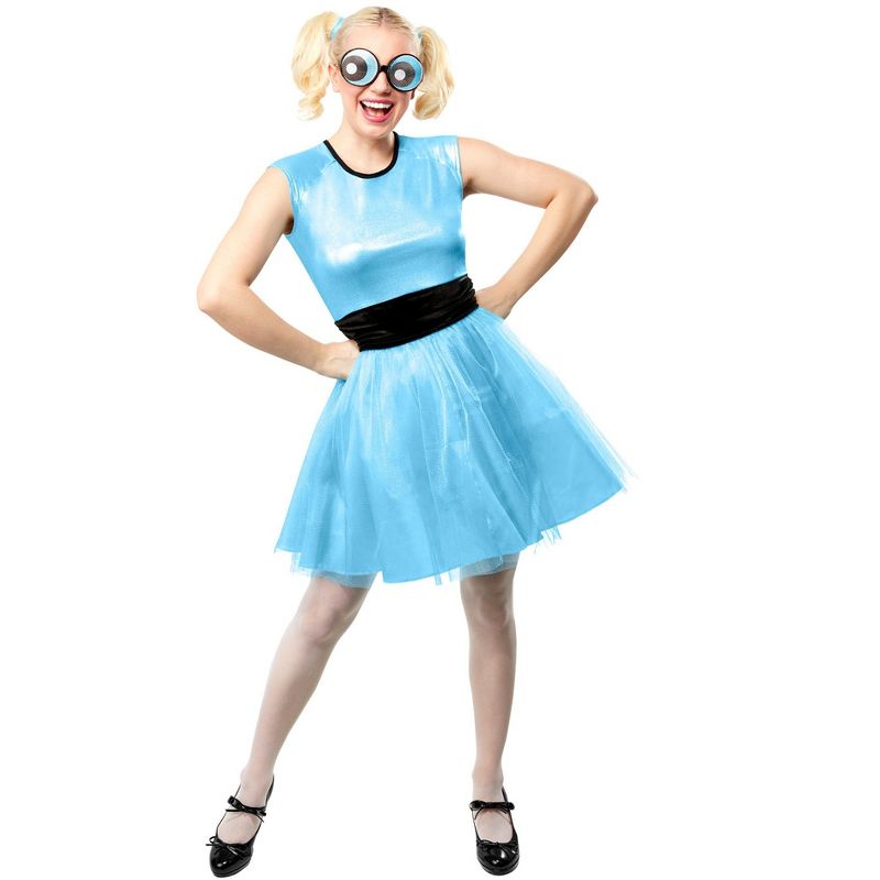 Rubies Powerpuff Girls: Bubbles Women's Costume, 1 of 5