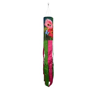 Briarwood Lane Spring Garden Gerber Daisies Windsock Wind Twister 40x6 For Spring Wind Spinner - 1 of 2