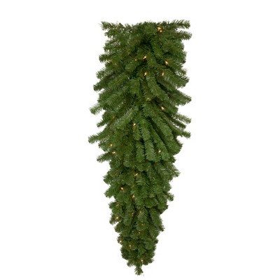 Northlight 42" Unlit Canadian Pine Artificial Christmas Teardrop Door ...