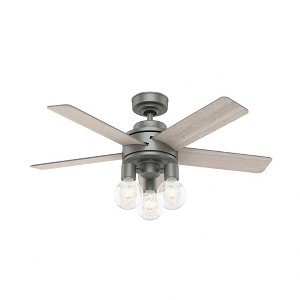 Hunter Fans Hardwick 1 - Light in  Matte Silver - 1 of 1