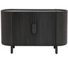 NicBex 47.8" Modern 4-Door Sideboard,Kitchen Storage Cabinets with U-Style Curved Design and Adjustable Shelves for Kitchen and Dining Room,Walnut - 2 of 4