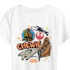 Women's - Star Wars - Chewie Stickers Short Sleeve Graphic T-Shirt - 2 of 4