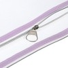 Unique Bargains Nylon A4 Mesh Zippered Clear Files Bag for Office Business with Handle - 4 of 4