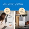 hOmeLabs 25 Pint Wi-Fi Dehumidifier for up to 3,500 Sq Ft Rooms (MAX 64 Pint at 95°F, 90% RH) – For Medium to Large Spaces with Auto Shut-Off - 3 of 4