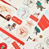 Christmas/Holiday "Santa & Dogs" To/From Gift Labels (3 Sheets, 60 Assorted Artistic Stickers and Labels) by Ramus & Co - 3 of 4