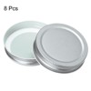 Unique Bargains Regular Leak-Proof Kitchen Storage Mason Jar Lids 8 Pcs - 3 of 4