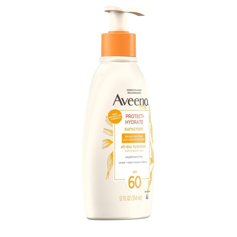 Aveeno Protect + Hydrate Lotion - SPF 60 - 12 fl oz, 5 of 8