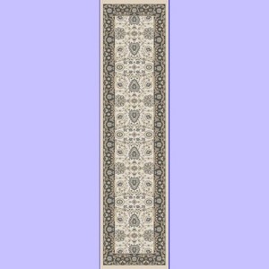 Yazd 2803 Ivory/Grey 2X7.7 Runner - 1 of 3