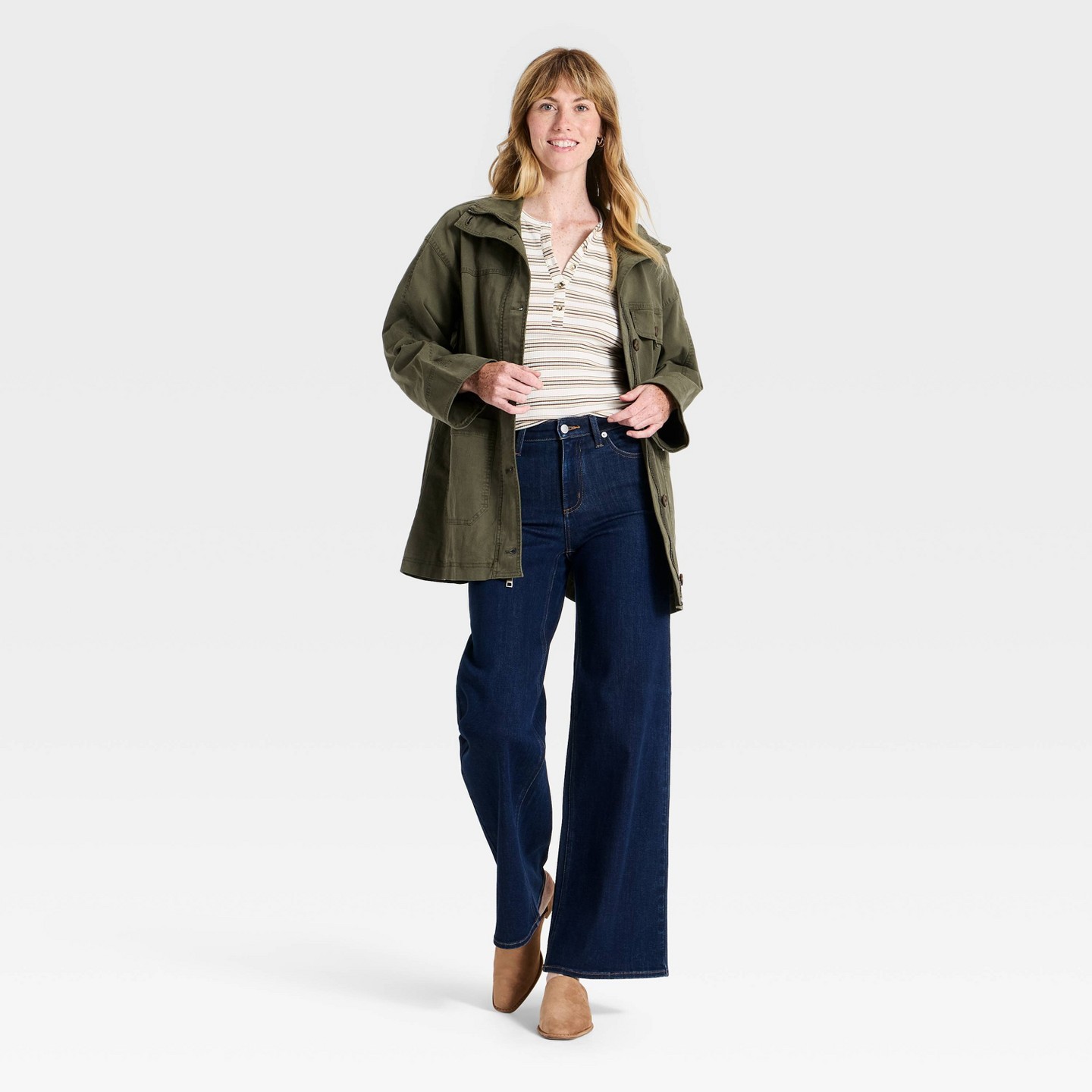 Женская куртка Universal Thread Utility Fashion, цвет: Зелёный — фото 3