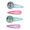 Bluey Girls 20-Piece Hair Accessory Set – Bluey Barrettes, Clips, Elastics & Ponies – Age 3+ - 3 of 4