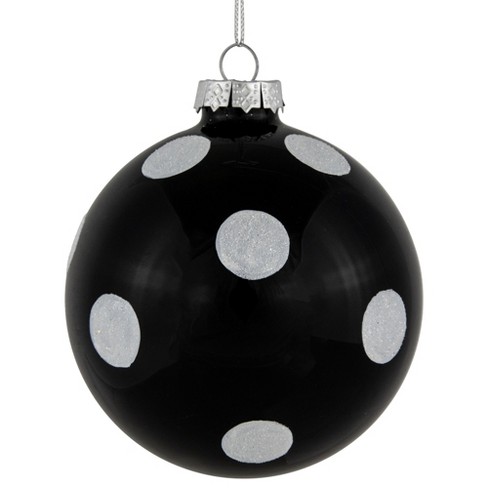 Polka dot christmas ornaments