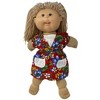 Bright Flower Dress Fits 18 Inch Girl Dolls, Cabbage Patch And 15 Inch Baby Dolls - 3 of 4