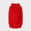 Cableknit Pet Sweater - Boots & Barkley™ - 2 of 4