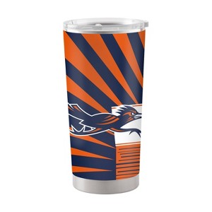 NCAA UTSA Roadrunners 20oz Mascot Stainless Steel Tumbler: Portable Drinkware, Plastic Lid - 1 of 2