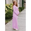 PinkBlush Pink Ribbed Sleeveless Dress Cardigan Maternity Set - 4 of 4