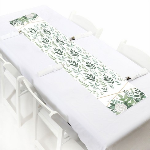 Big Dot Of Happiness Boho Botanical - Petite Greenery Party Paper Table  Runner - 12 X 60 Inches : Target