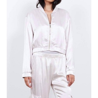 Women's The Eighties Silky Bomber Jacket - LAmade