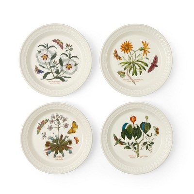 Vintage English Portmerion Botanical Gardens Dinner Plates - Set of 12