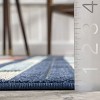Nuloom Ainslee Striped 5x8 Indoor/Outdoor Area Rug for Living Room Patio Deck Front Porch Kitchen, Blue Multicolor - 3 of 4