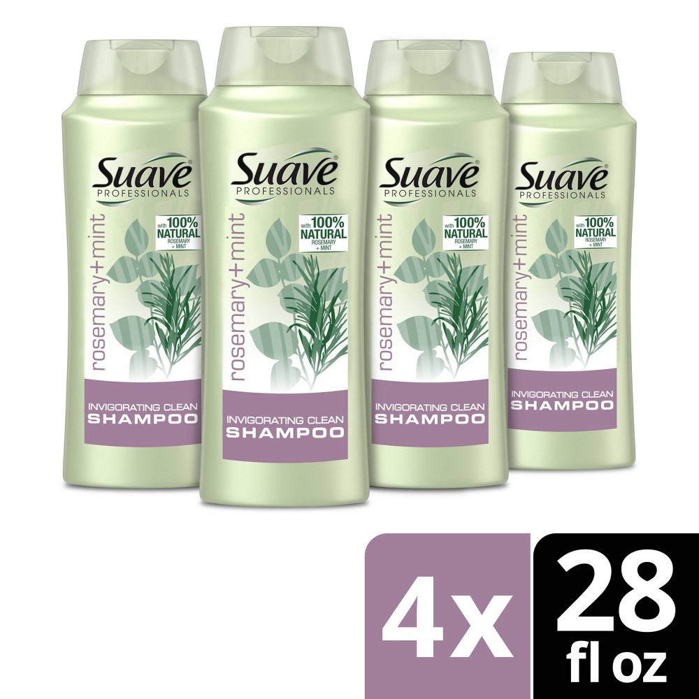 UPC 079400481016 product image for Suave Professionals Rosemary + Mint Invigorating Shampoo - 4pk/28 fl oz each | upcitemdb.com