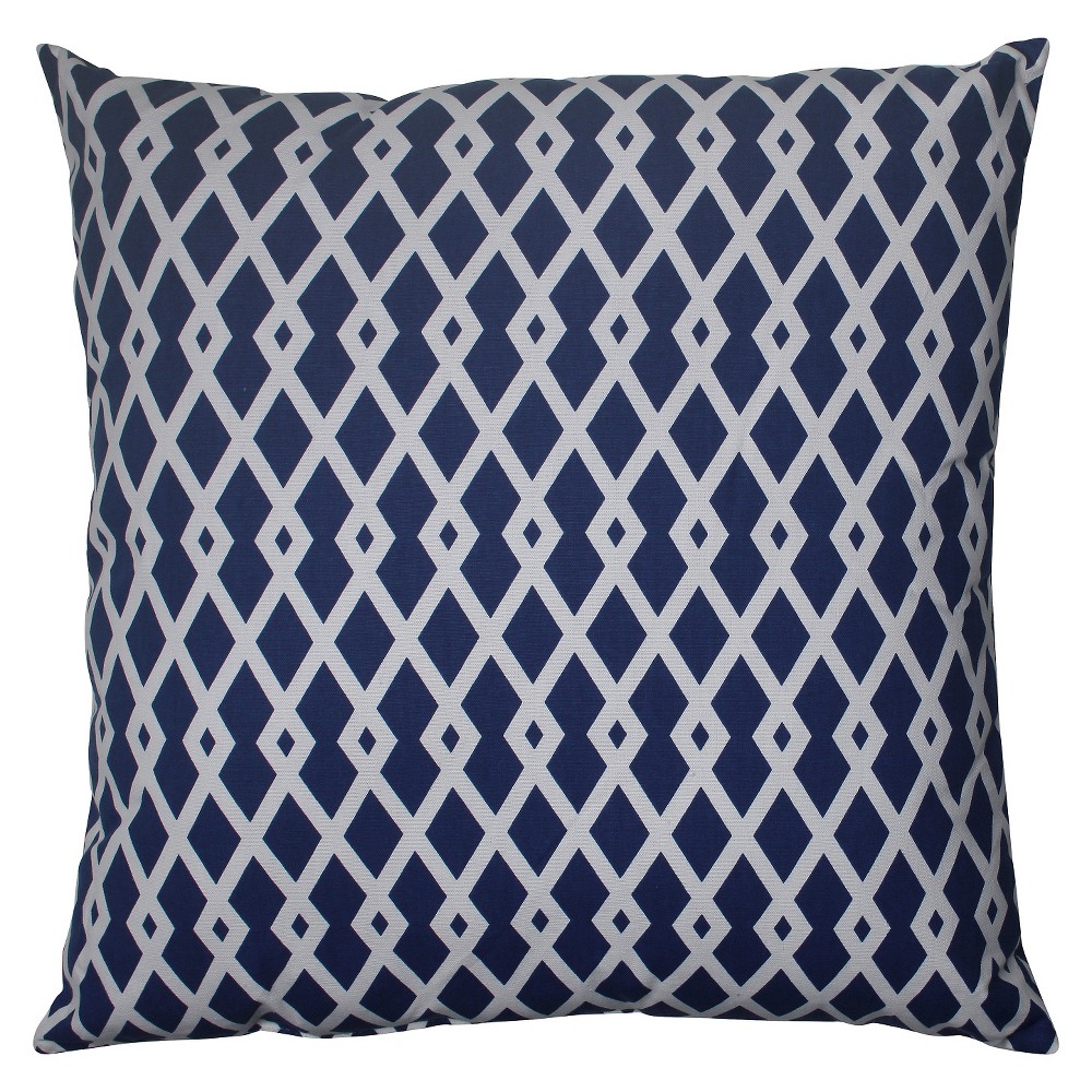 UPC 751379517063 product image for Pillow Perfect Graphic Ultramarine Throw Pillow - Blue (23