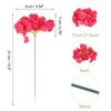 Unique Bargains Silk Realistic Handmade Artificial Flowers 30 Pcs - 2 of 4