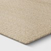 2'6"x4'2" Natural Woven Rectangular Braided Outdoor Accent Rug Heathered Cream - Threshold™ - 3 of 4