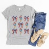 The Juniper Shop Patriotic Ice Cream Stacked Coquette Youth Short Sleeve Tee - 4 of 4