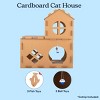 PETMAKER Cardboard Cat House with Scratching Pads - 4 of 4