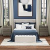 Hitow Two Drawer Nightstand Modern Hidden Handle Design Bedside Dresser - 4 of 4