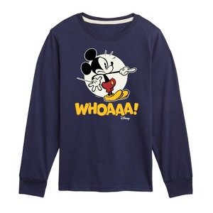 Boys' - Disney - Mickey Mouse Long Sleeve Graphic T-Shirt - 1 of 4