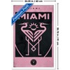 Trends International MLS Inter Miami CF - Logo 25 Framed Wall Poster Prints - 3 of 4