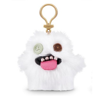 Fuggler Plush Clip-On Keyring - Oogah Boogah, White