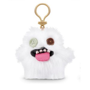 Fuggler Plush Clip-On Keyring - Oogah Boogah, White - 1 of 2